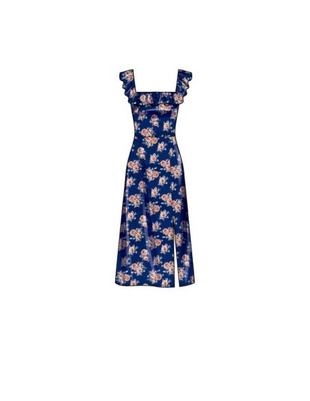 Patron Simplicity 9326.R5 - Robe Femme à bretelles avec haut ajusté