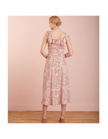 Patron Simplicity 9326.R5 - Robe Femme à bretelles avec haut ajusté