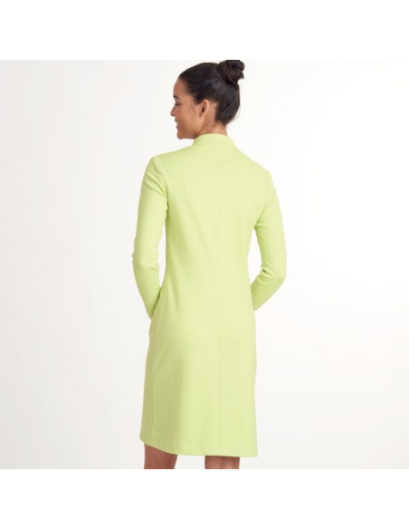 Patron Simplicity 9328.R5 - Robe et Top en maille avec col montant et 1/2 zip