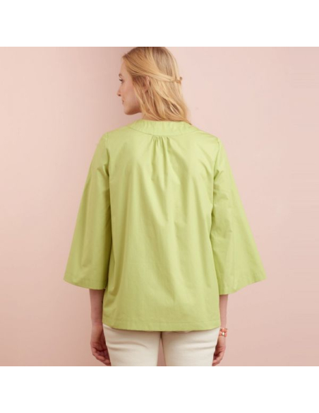 Patron Simplicity 9333.H5 - Top ample avec décolleté V et variations de manches