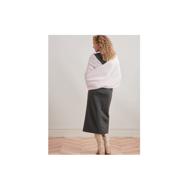 Patron Simplicity 9372.A - Robe et haussements d'épaules pour femme