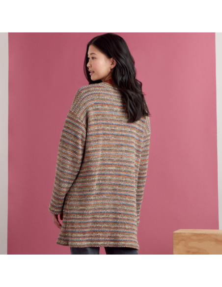 Patron Simplicity 9373.A - Cardigans en tricot pour femme