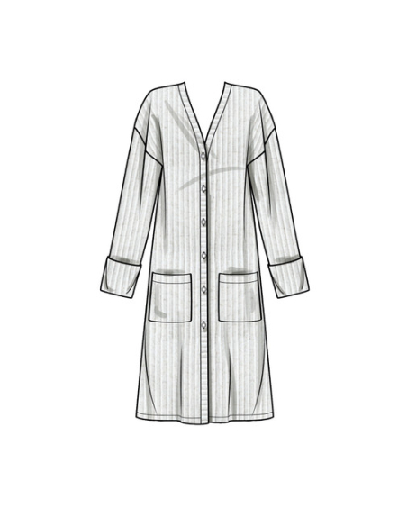 Patron Simplicity 9373.A - Cardigans en tricot pour femme