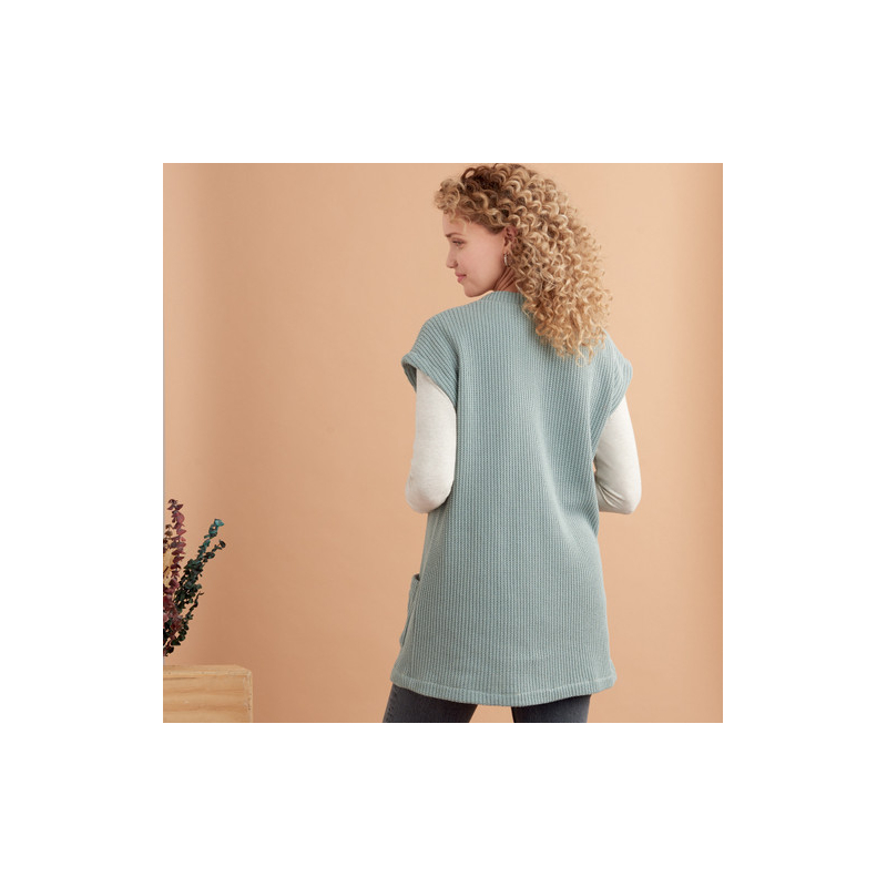 Patron Simplicity 9374.A - Gilets en tricot pour femme
