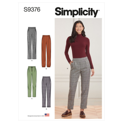 Patron Simplicity 9376.U5 - Pantalon à enfiler pour femme