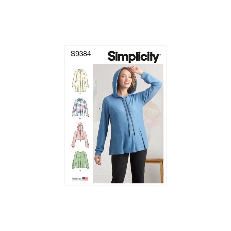 Patron Simplicity 9384.H5 - Sweat-shirts pour femme