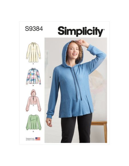 Patron Simplicity 9384.U5 - Sweat-shirts pour femme