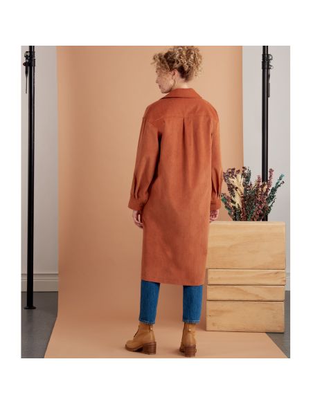 Patron Simplicity 9388.A- Vestes chemise unisexe