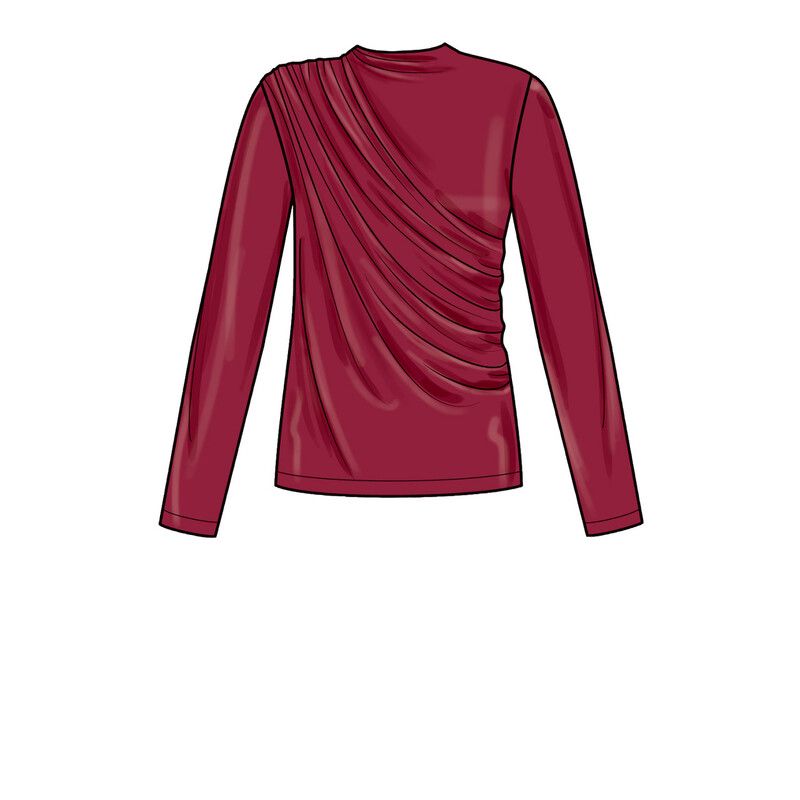 Patron Simplicity 9451.H5 - Hauts en tricot pour femme