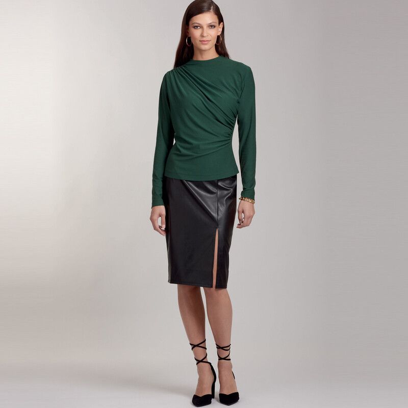 Patron Simplicity 9451.R5 - Hauts en tricot pour femme