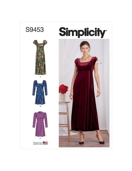 Patron Simplicity 9453.U5 - Robe pour femme