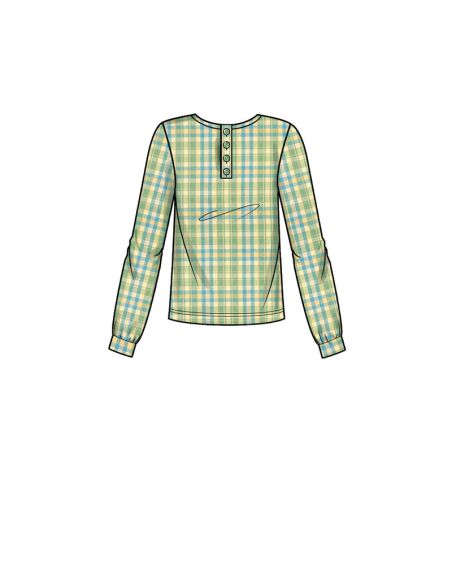 Patron Simplicity 9455.A - Pantalon et haut en tricot pour femme, homme et enfant