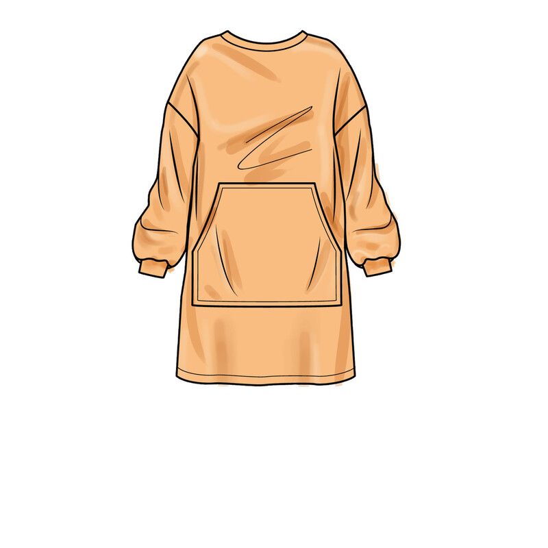 Patron Simplicity 9456.A - Sweats à capuche, pantalons et chaussons surdimensionnés unisexes