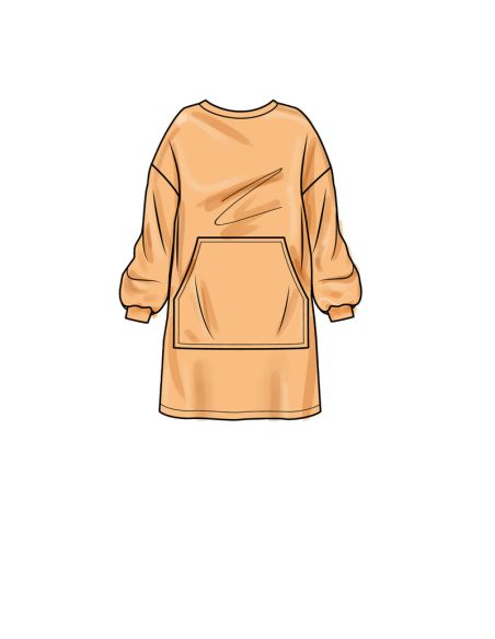 Patron Simplicity 9456.A - Sweats à capuche, pantalons et chaussons surdimensionnés unisexes