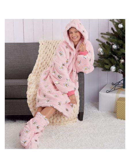 Patron Simplicity 9456.A - Sweats à capuche, pantalons et chaussons surdimensionnés unisexes