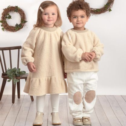 Patron Simplicity 9460.A - Robe, haut et pantalon pour tout-petits et enfants 2