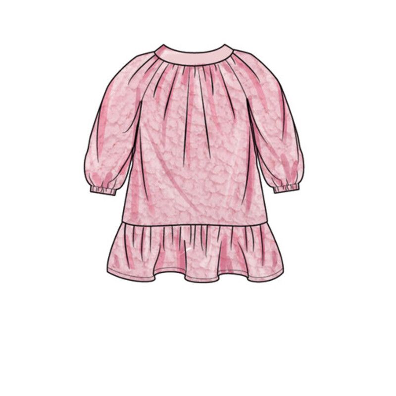 Patron Simplicity 9460.A - Robe, haut et pantalon pour tout-petits et enfants