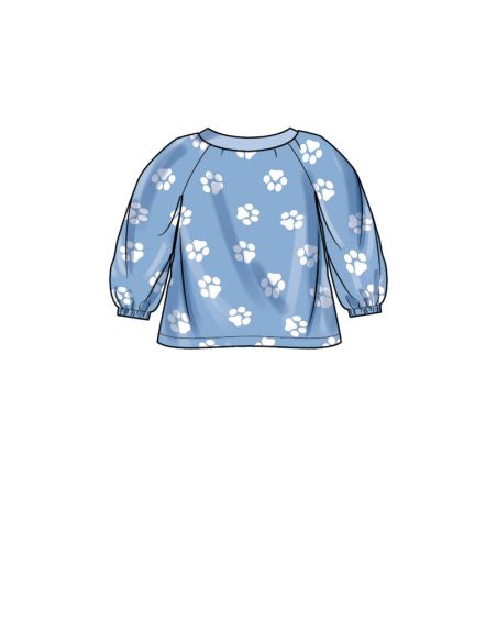 Patron Simplicity 9460.A - Robe, haut et pantalon pour tout-petits et enfants