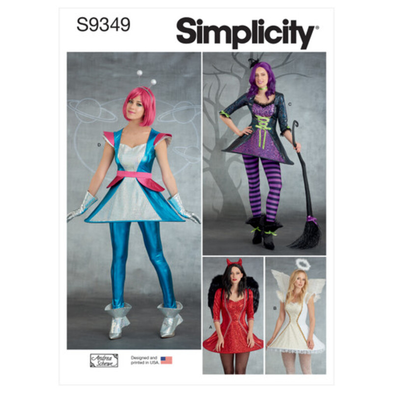Patron Simplicity 9349.H5 - Divers costumes pour femmes