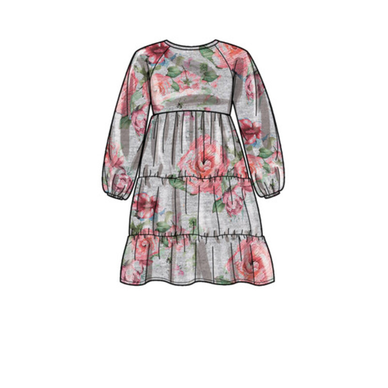 Patron Simplicity 9380.A - Robes sweat pour femme