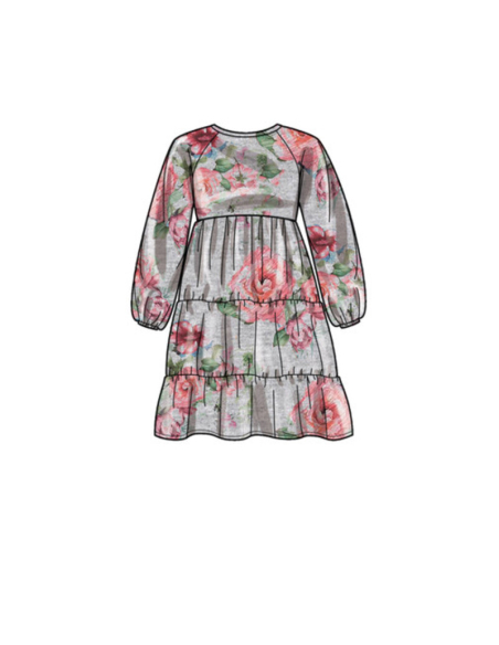 Patron Simplicity 9380.A - Robes sweat pour femme