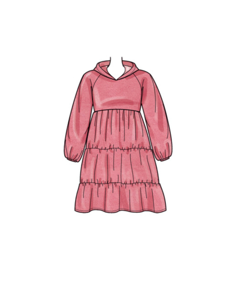 Patron Simplicity 9380.A - Robes sweat pour femme