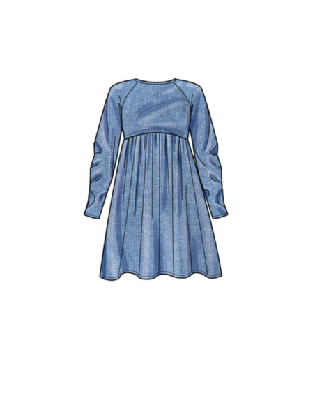 Patron Simplicity 9380.A - Robes sweat pour femme