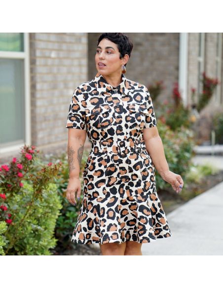 Patron Simplicity S9463.U5 - Robe-chemisier avec ceinture pour jeunes filles