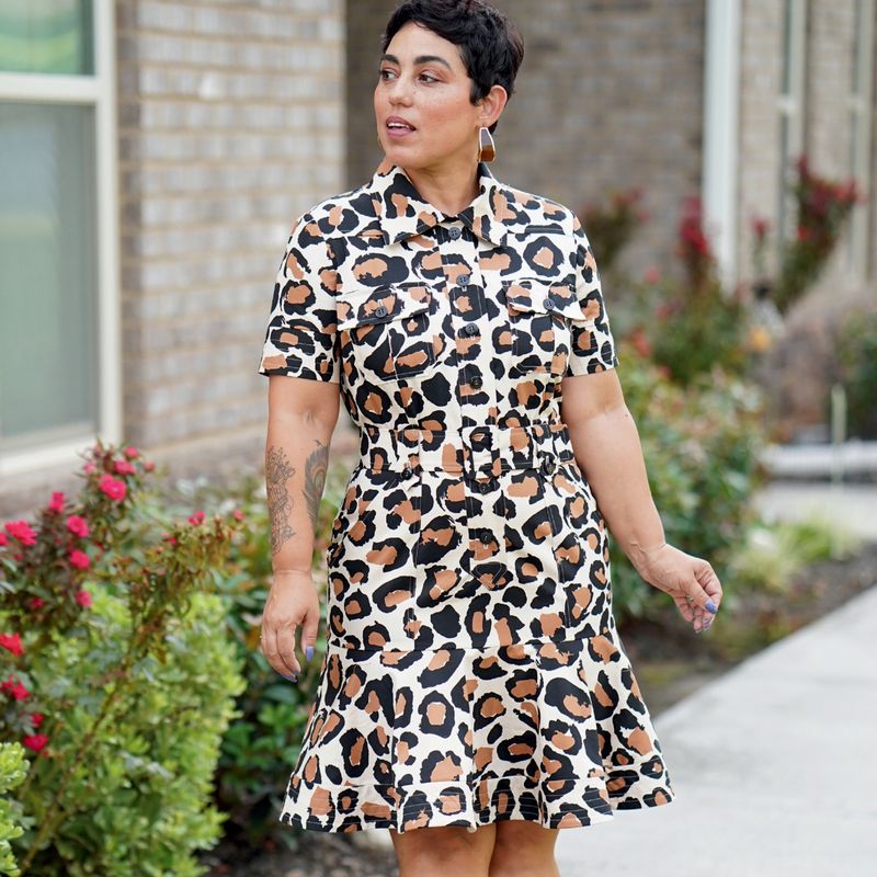 Patron Simplicity S9463.H5 - Robe-chemisier avec ceinture pour jeunes filles