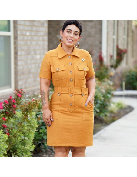 Patron Simplicity S9463.U5 - Robe-chemisier avec ceinture pour jeunes filles