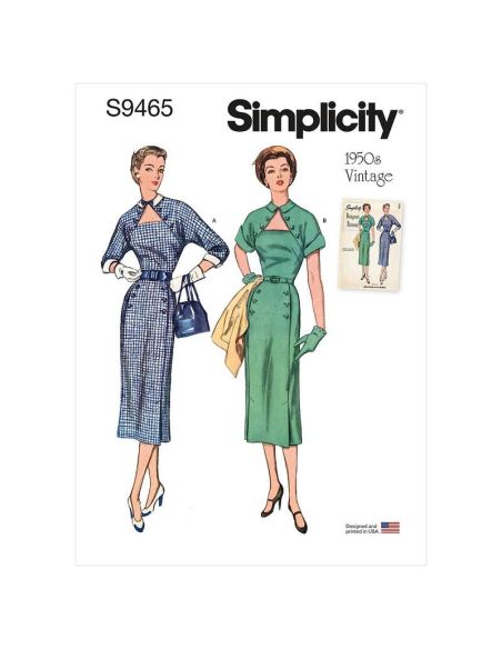 Patron Simplicity S9465.H5 - Robe pour jeunes filles