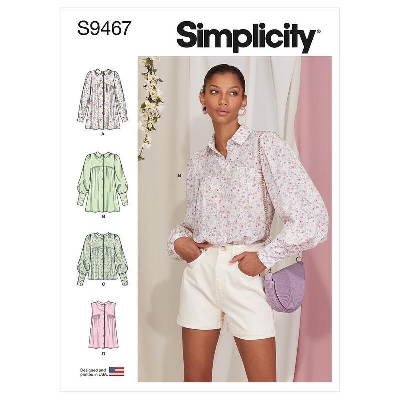 Patron Simplicity S9467.R5 - Hauts pour jeunes filles