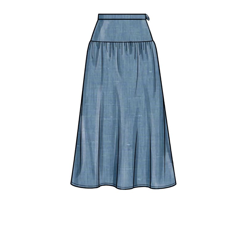 Patron Simplicity S9472.H5 - Jupes pour jeunes filles
