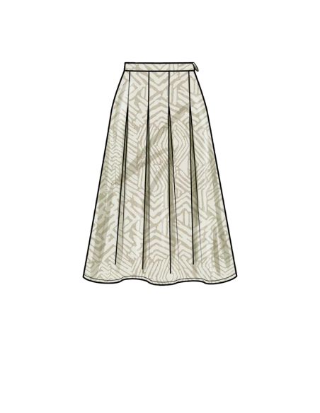 Patron Simplicity S9472.H5 - Jupes pour jeunes filles