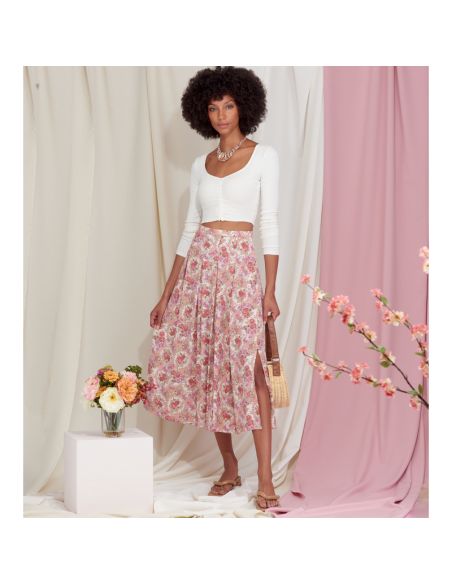 Patron Simplicity S9472.H5 - Jupes pour jeunes filles