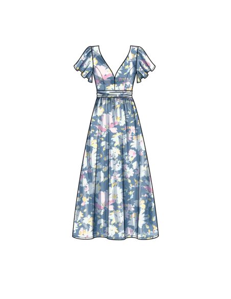 Patron Simplicity S9475.H5 - Robe pour jeunes filles