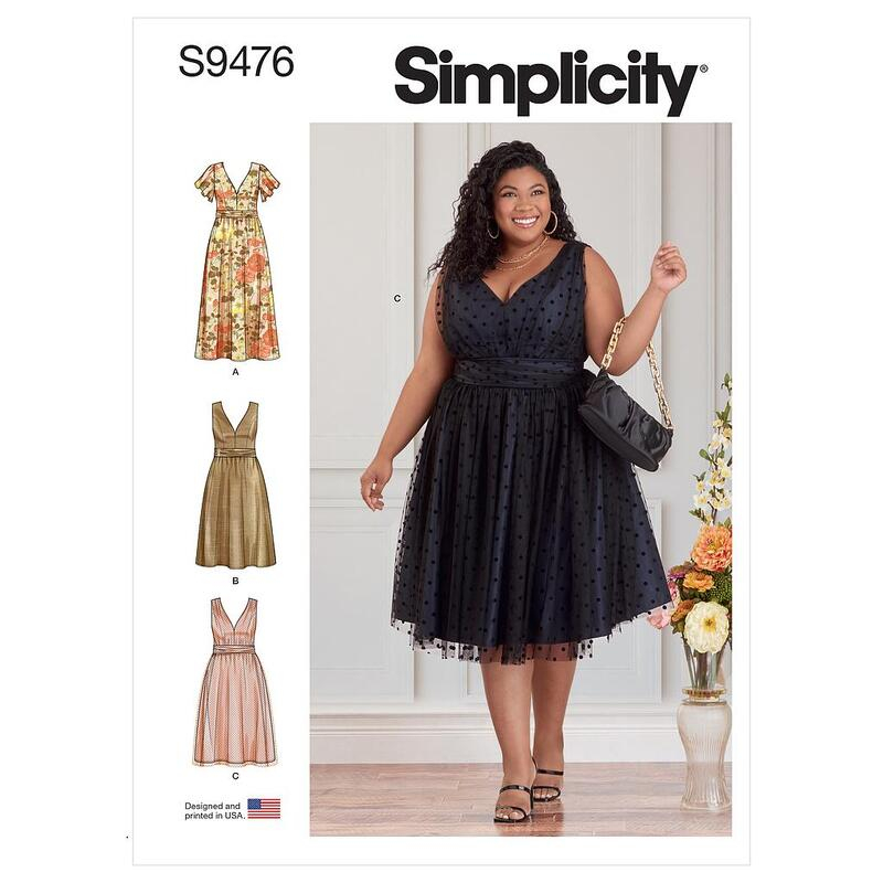 Patron Simplicity S9476.FF - Robe pour femmes