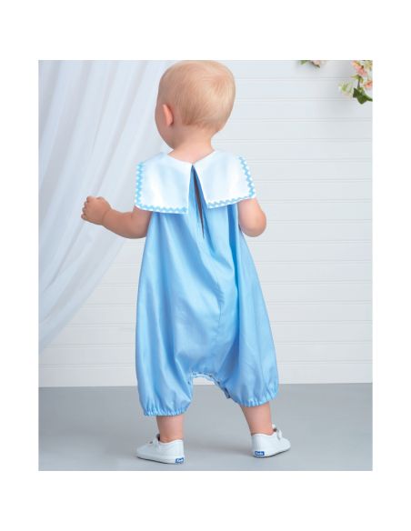 Patron Simplicity S9484.A - Barboteuses pour bébés