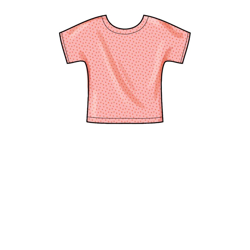 Patron Simplicity S9485.A - Haut en maille, Veste, Gilet, Jupe et Pantalon pour tout petits