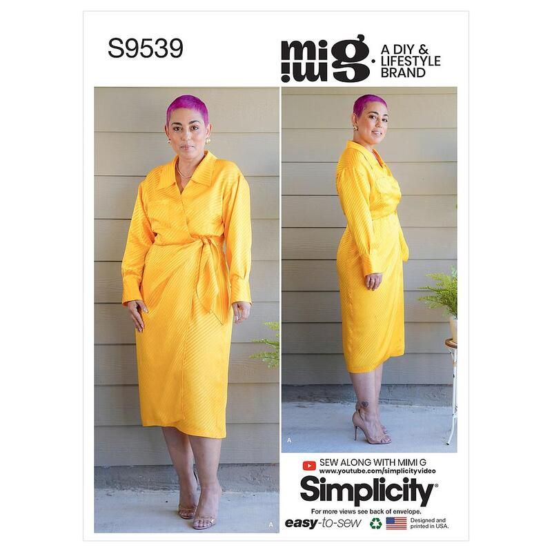 Patron Simplicity S9539.R5 - Robe pour jeunes filles