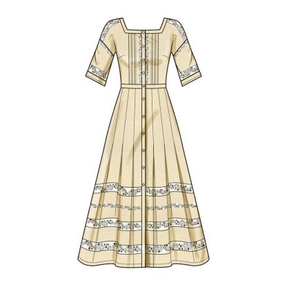 Patron Simplicity S9542.A - Robes pour jeunes filles 2