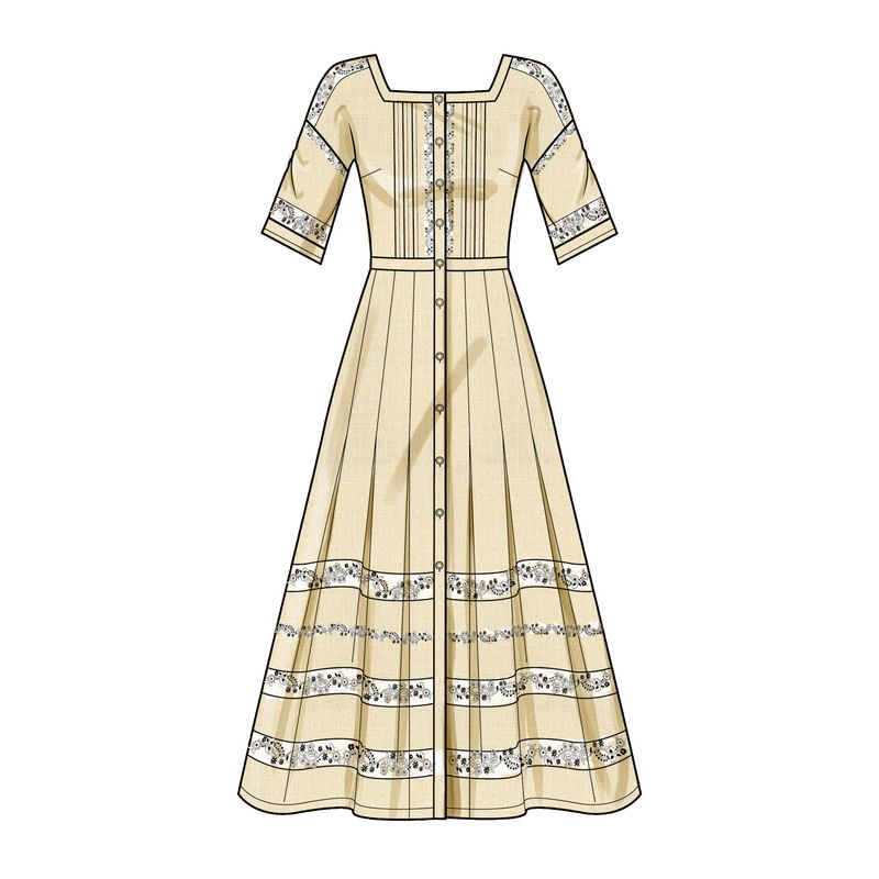 Patron Simplicity S9542.A - Robes pour jeunes filles