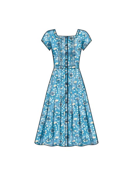 Patron Simplicity S9542.A - Robes pour jeunes filles