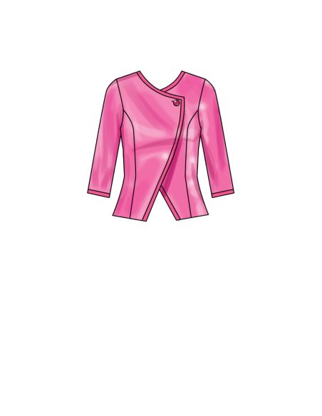 Patron Simplicity S9555.H5 - Veste et Jupes pour jeunes filles