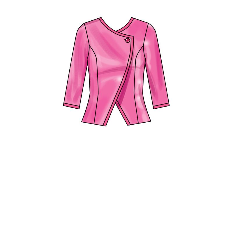 Patron Simplicity S9555.U5 - Veste et Jupes pour jeunes filles