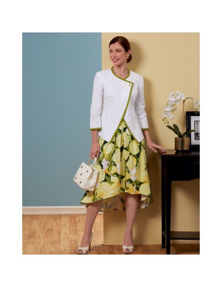 Patron Simplicity S9555.H5 - Veste et Jupes pour jeunes filles