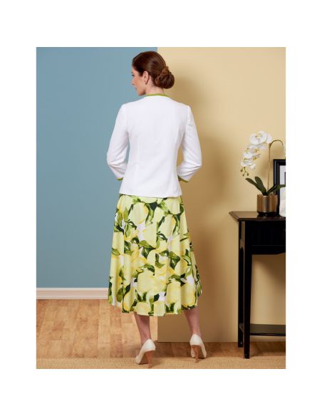 Patron Simplicity S9555.H5 - Veste et Jupes pour jeunes filles