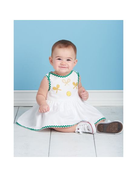 Patron Simplicity S9557.A - Barboteuse pour bébés