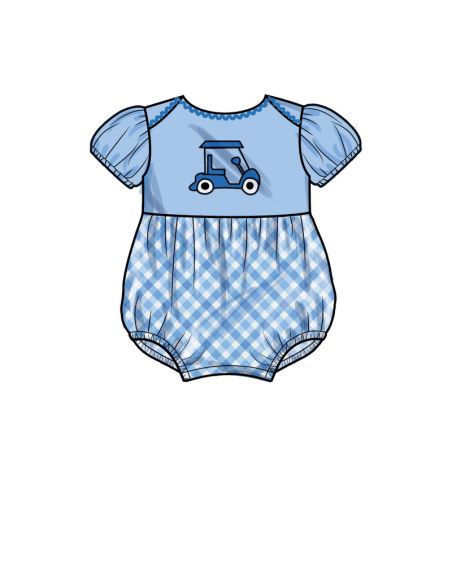 Patron Simplicity S9557.A - Barboteuse pour bébés