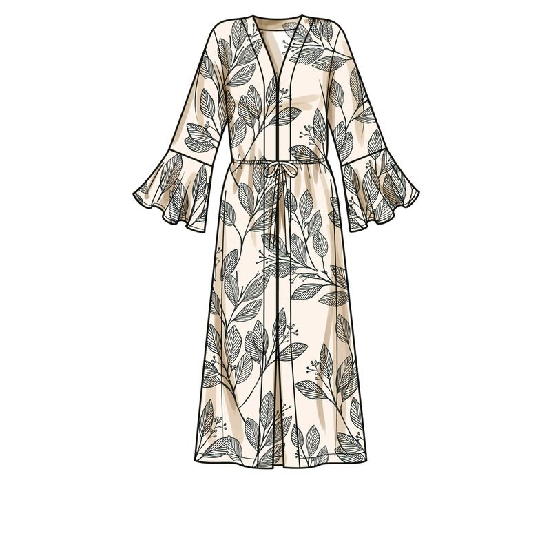 Patron Simplicity S9602.H5 - Caftans et Vestes enveloppantes pour jeunes filles
